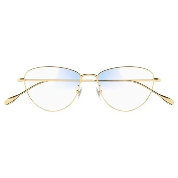 NEW GUCCI SUNGLASSES WOMEN BLUE/GOLD EYEWEAR GUCCI GG1185S 001 display picture 2
